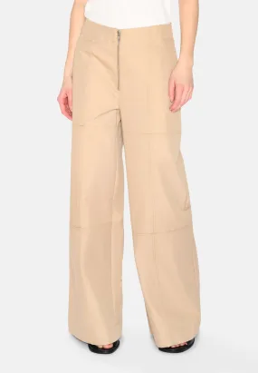 Cecilia wide pants 4137 - Incense
