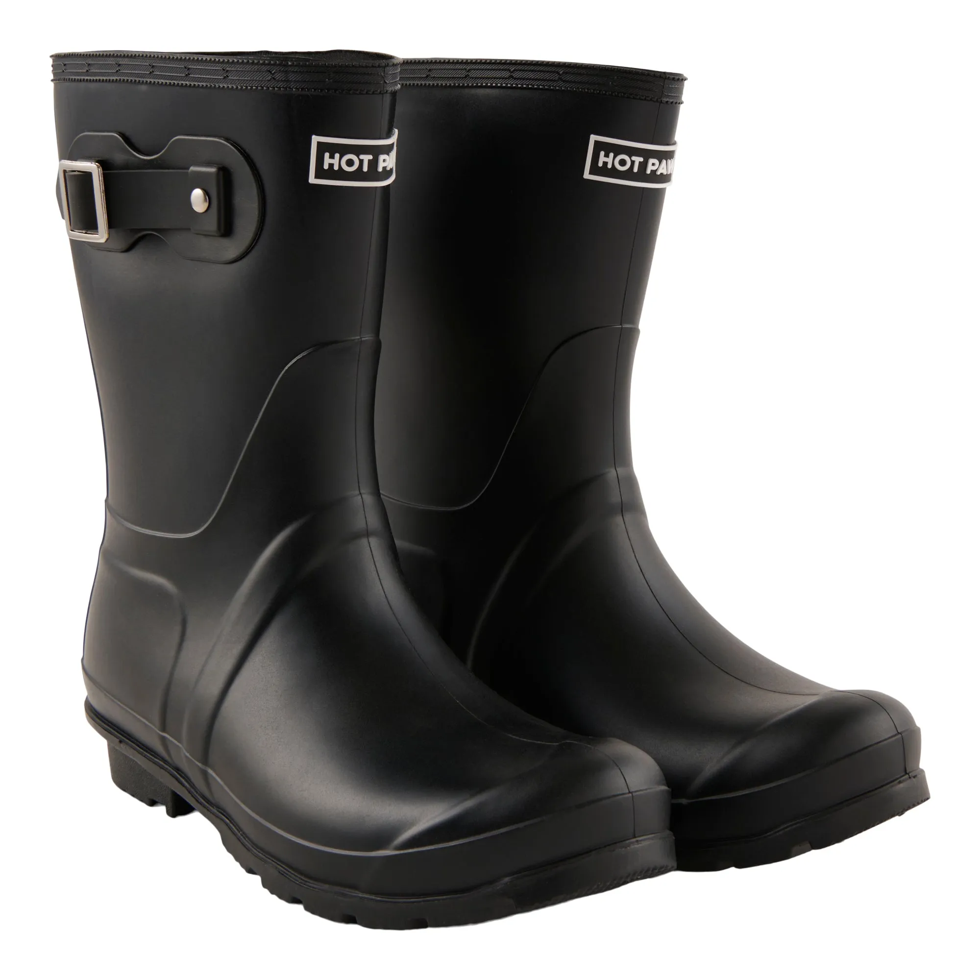 Hot Paws Women's Rain Boots, Black